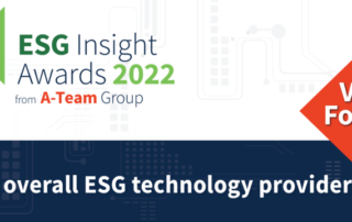 ESG Insight Awards 2022 - Best Overall ESG Technology Provider
