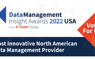 Most Innovative North America Data Management Provider – Shortlist – Data Management Insight USA Awards