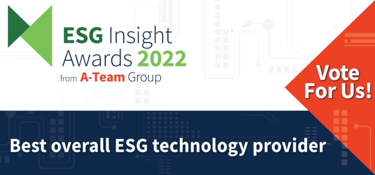 Best Overall ESG Technology Provider – Shortlist – 2022 ESG Insight Awards