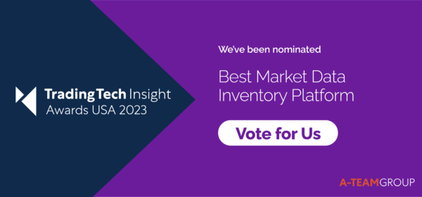 Best Market Data Inventory Platform – Shortlist – TradingTech Insight Awards USA 2023